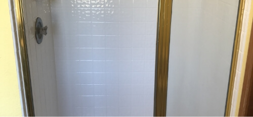 Shower Reglazing & Repair After