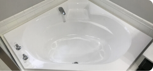 jetted tub after